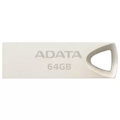 MEMORIE USB 2.0 ADATA 64 GB, clasica, carcasa aliaj zinc, argintiu, 
