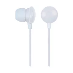 CASTI Gembird, cu fir, intraauriculare, utilizare MP3, smartphone (doar audio), microfon nu, conectare prin Jack 3.5 mm, alb, 